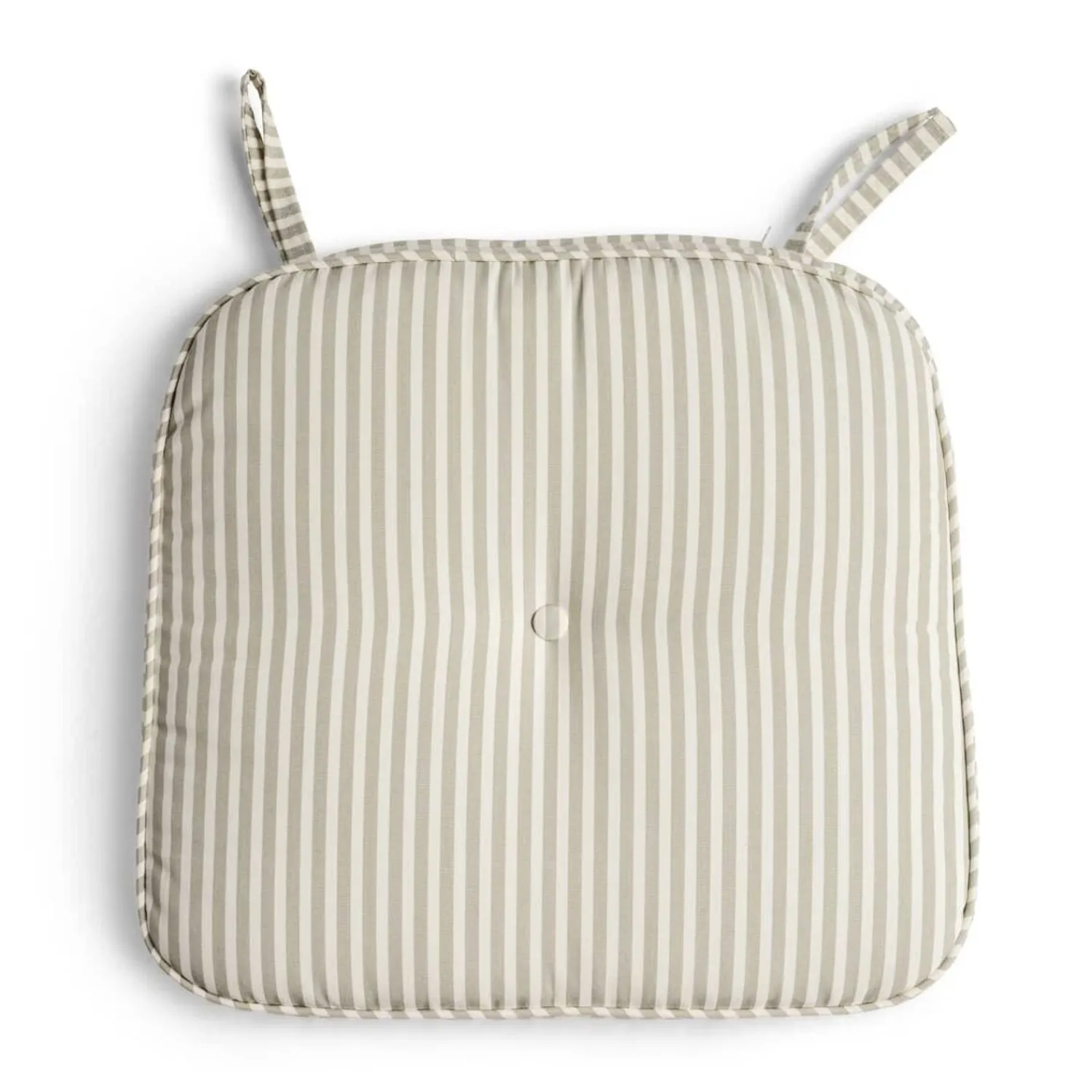 The Al Fresco Chair Cushion - Lauren'S Sage Stripe^Business & Pleasure Co. Discount