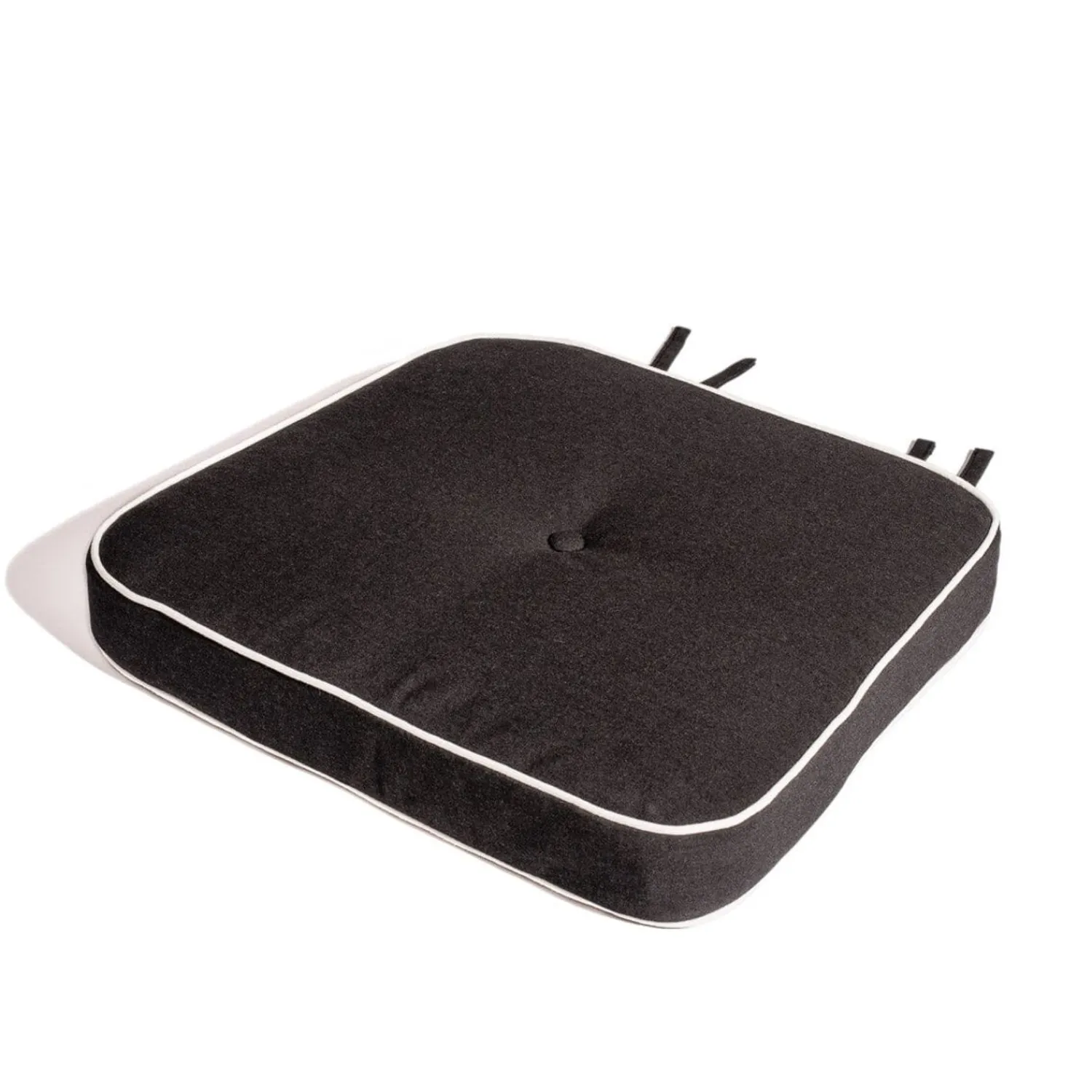 The Al Fresco Chair Cushion - Rivie Black^Business & Pleasure Co. Online