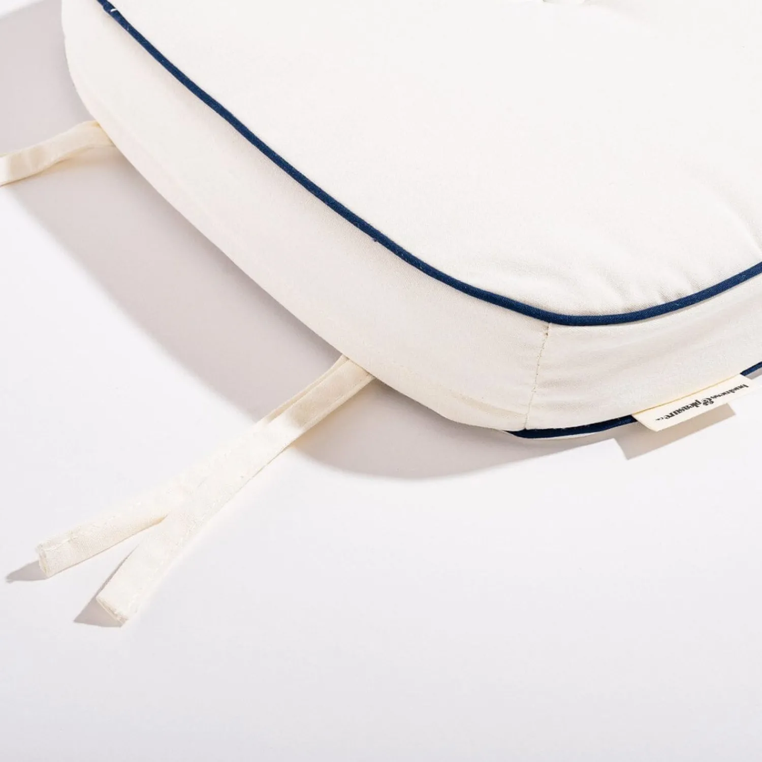 The Al Fresco Chair Cushion - Rivie White^Business & Pleasure Co. Sale