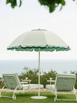 The Al Fresco Sun Lounger Cushion - Rivie Green^Business & Pleasure Co. Fashion