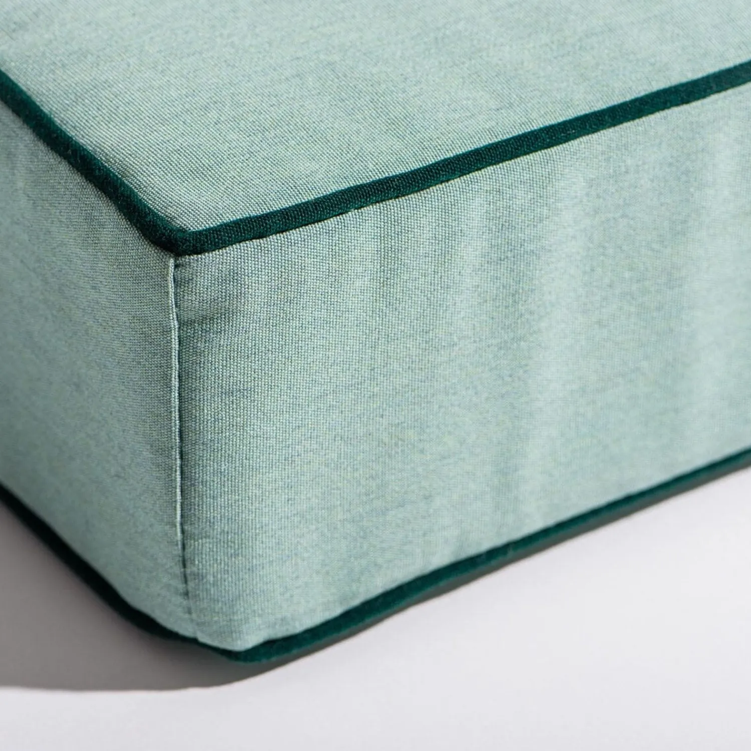 The Al Fresco Sun Lounger Cushion - Rivie Green^Business & Pleasure Co. Fashion