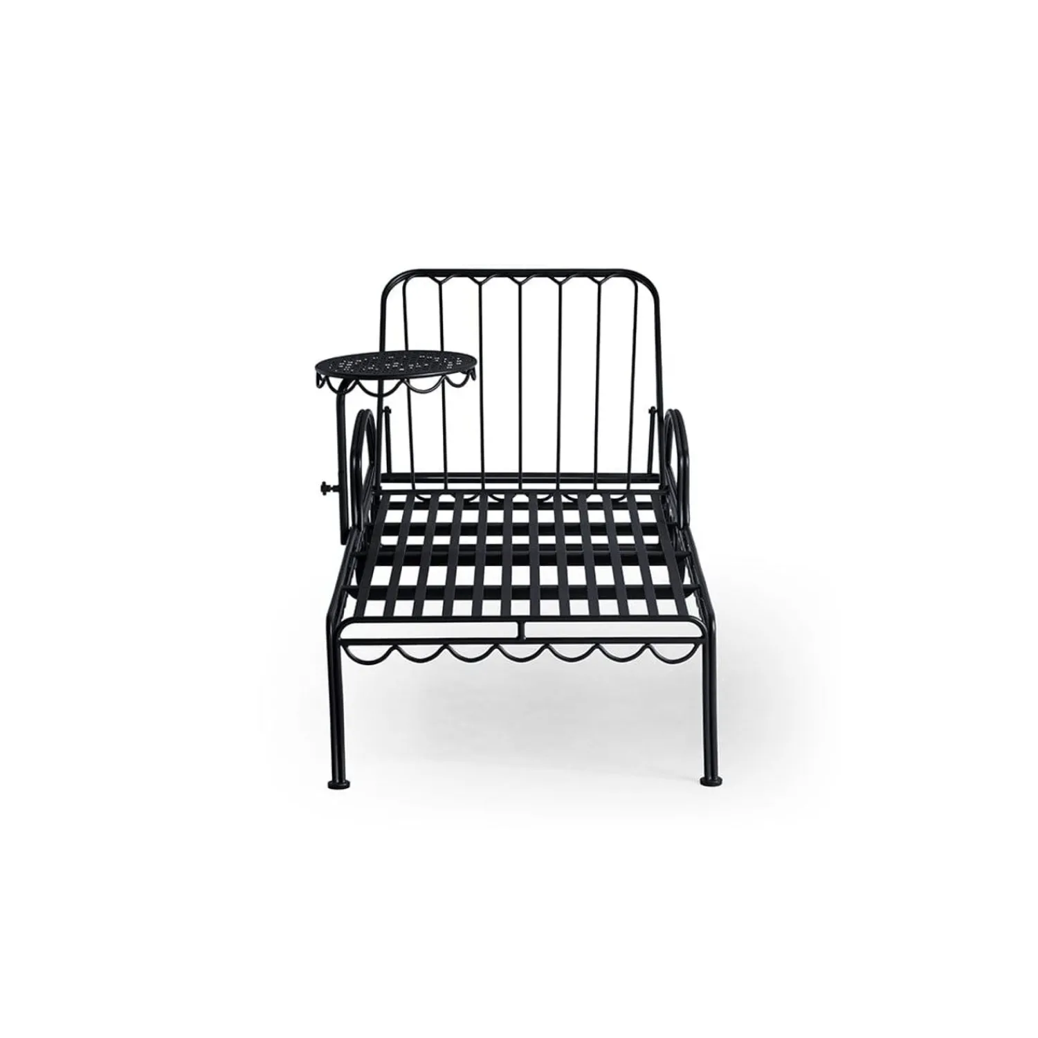 The Al Fresco Sun Lounger - Vintage Black^Business & Pleasure Co. Discount