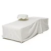 The Al Fresco Sun Lounger Cover - Lauren'S Sage Stripe^Business & Pleasure Co. Fashion