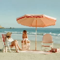 The Amalfi Umbrella - Rivie Pink^Business & Pleasure Co. Fashion