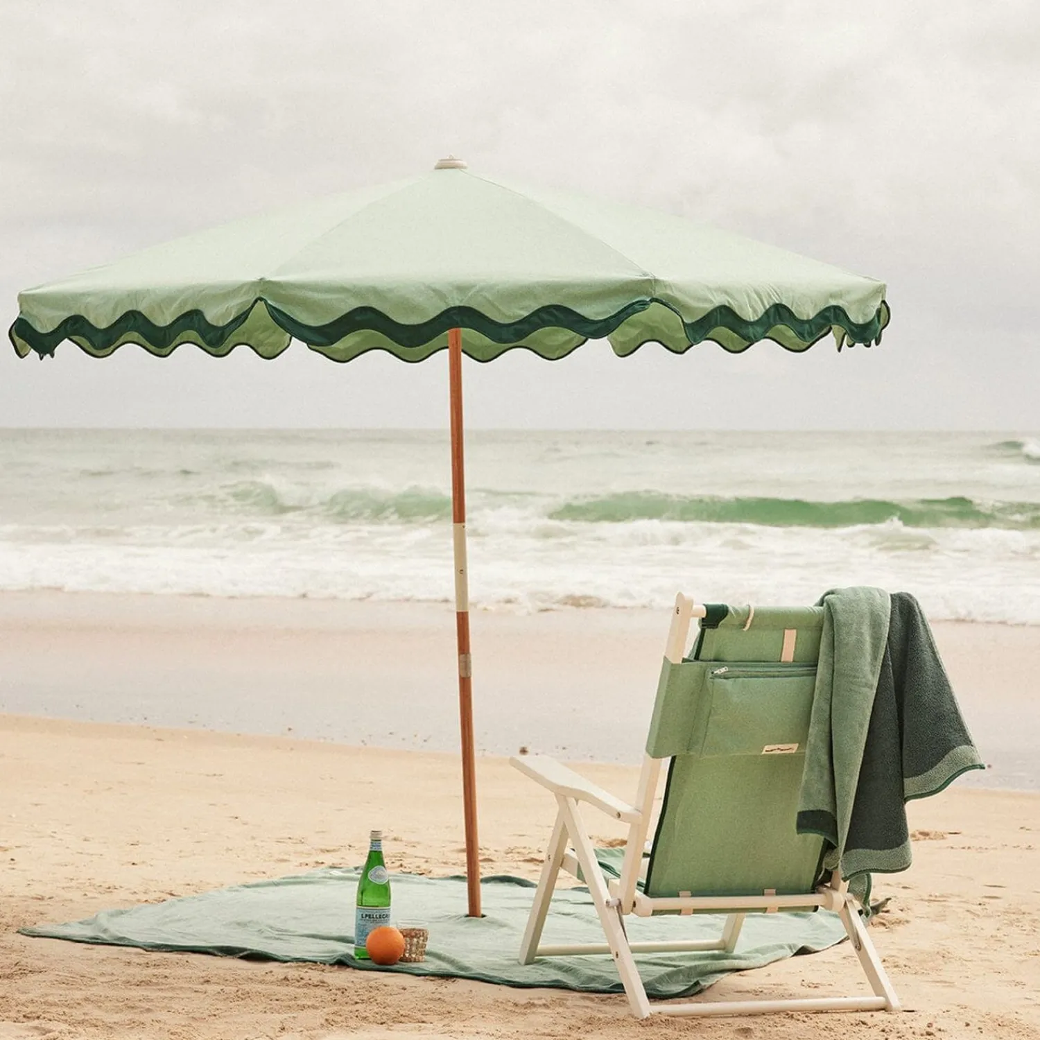 The Amalfi Umbrella - Rivie Green^Business & Pleasure Co. Fashion