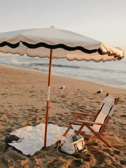 The Amalfi Umbrella - Rivie White^Business & Pleasure Co. Hot