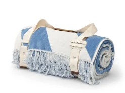 The Beach Blanket - Classic Blue Spiral^Business & Pleasure Co. Hot