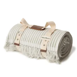 The Beach Blanket - Lauren'S Sage Stripe^Business & Pleasure Co. Fashion