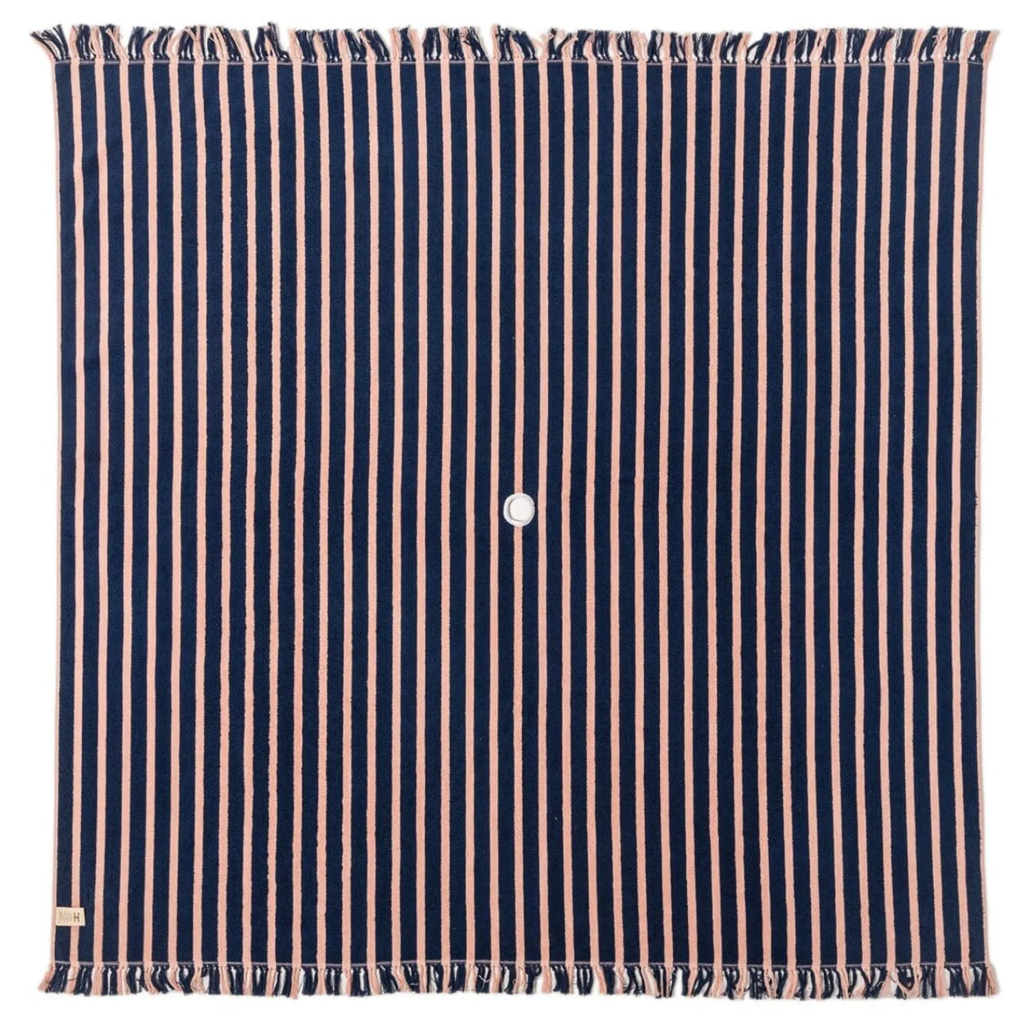 The Beach Blanket - Monaco Navy And Pink Stripe^Business & Pleasure Co. Sale