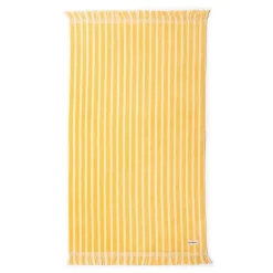 The Beach Towel - Monaco Mimosa Stripe^Business & Pleasure Co. Outlet