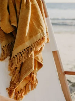 The Beach Towel - Vintage Gold^Business & Pleasure Co. Fashion