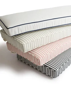 The Bench Pillow - Lauren'S Pink Stripe^Business & Pleasure Co. Sale