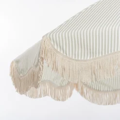 The Club Umbrella - Lauren'S Sage Stripe^Business & Pleasure Co. New
