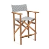 The Directors Chair - Bar Height - Lauren'S Navy Stripe^Business & Pleasure Co. Clearance