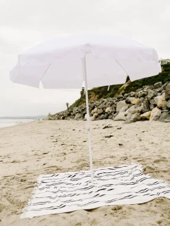 The Family Beach Umbrella - Antique White^Business & Pleasure Co. Best