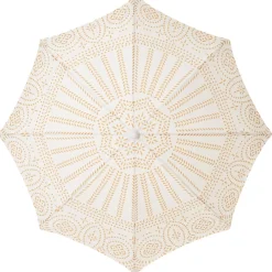The Holiday Beach Umbrella - Eyelet^Business & Pleasure Co. Outlet