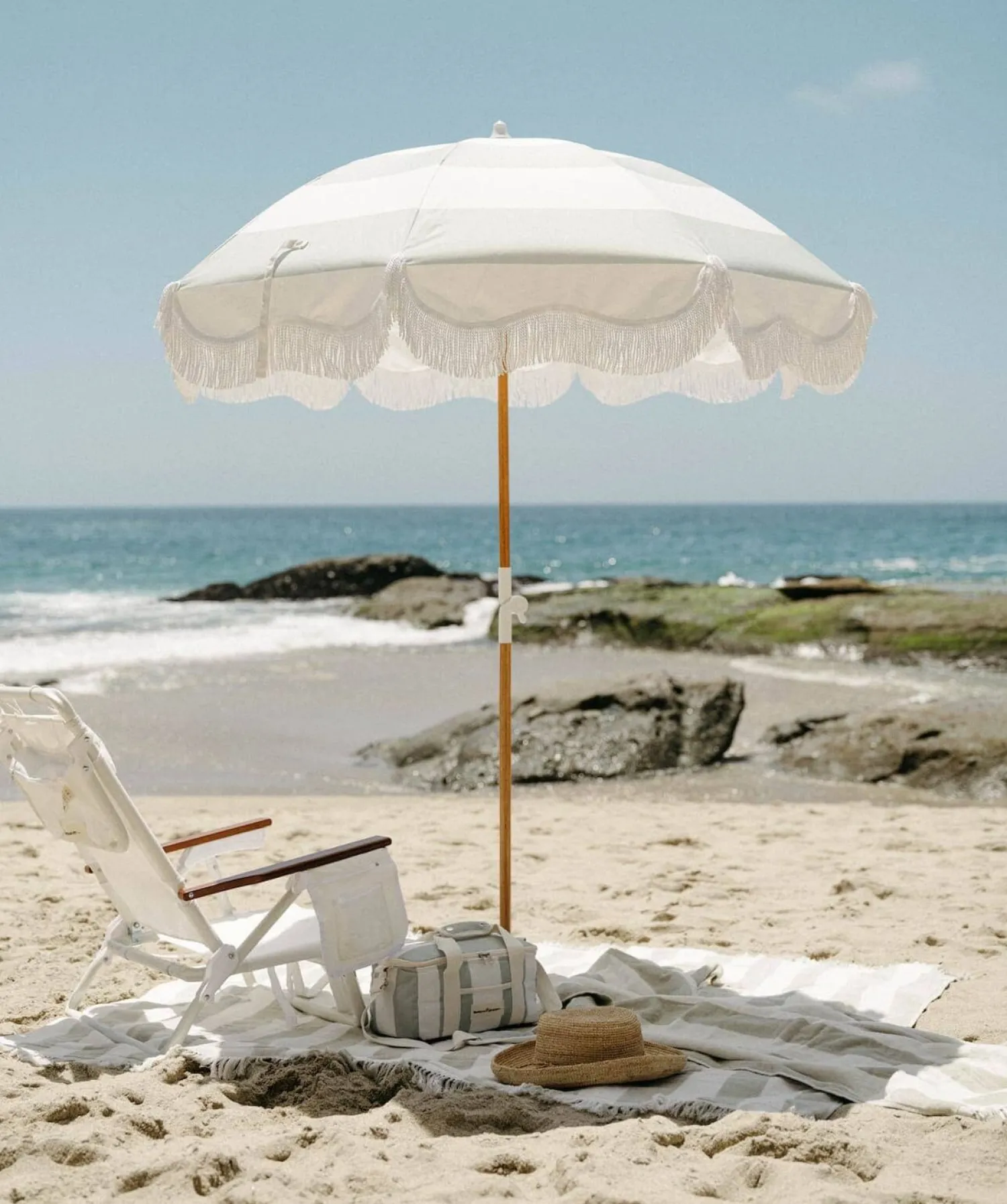 The Holiday Tommy Chair - Antique White^Business & Pleasure Co. Clearance