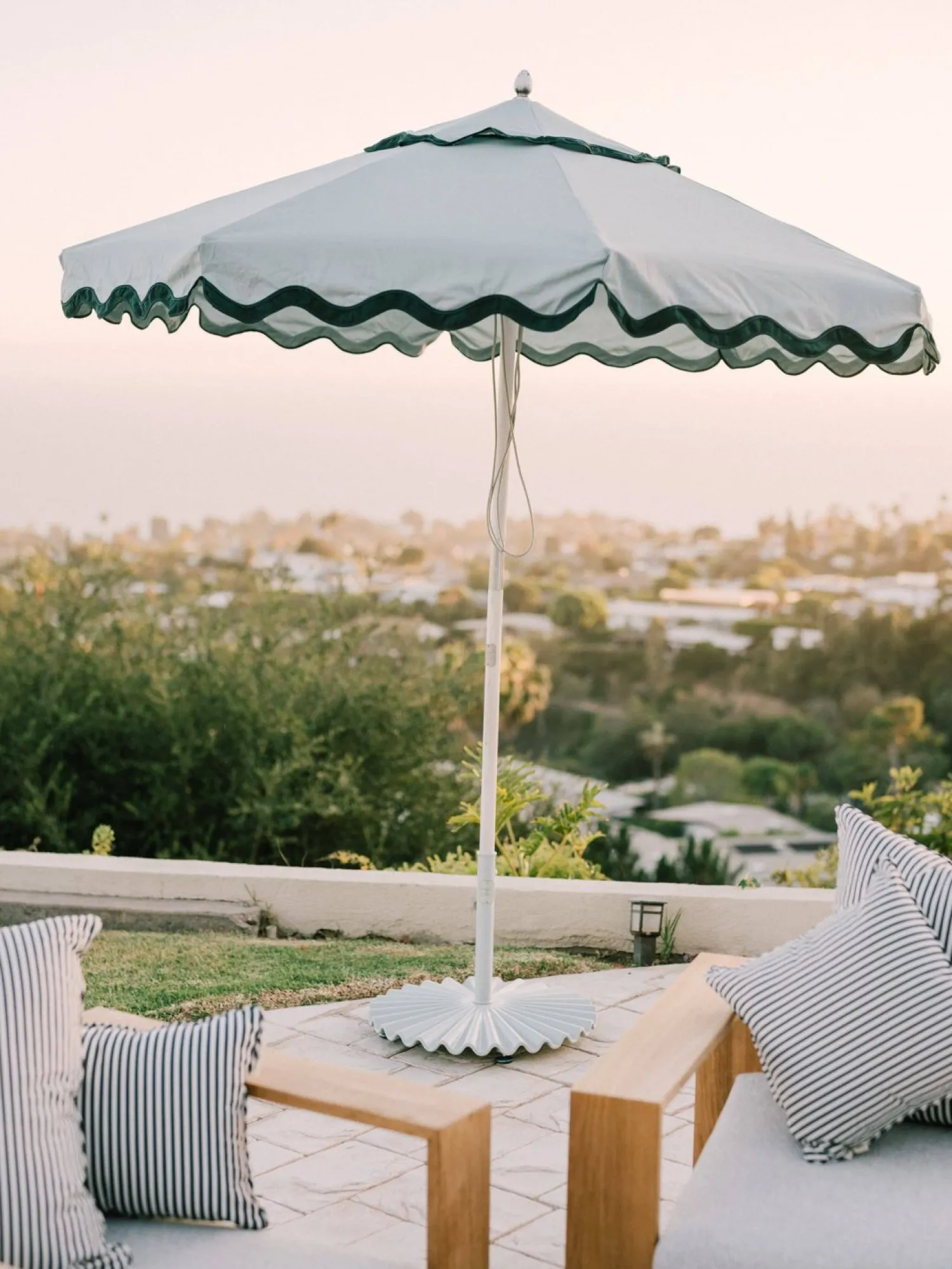 The Market Umbrella - Rivie Green^Business & Pleasure Co. Fashion
