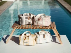 The Mini Cooler Bag - Lauren'S Pink Stripe^Business & Pleasure Co. Clearance
