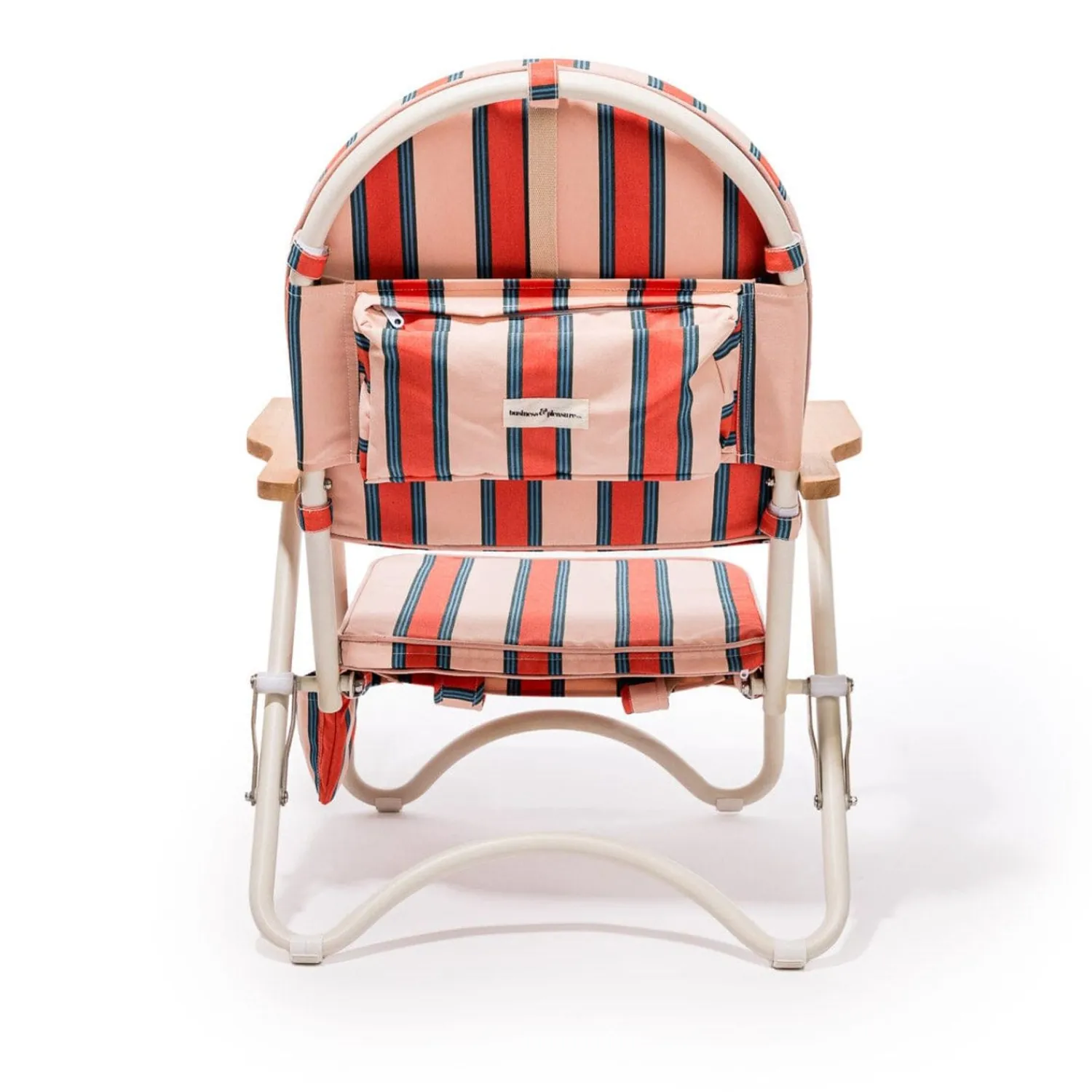 The Pam Chair - Bistro Dusty Pink Stripe^Business & Pleasure Co. Fashion
