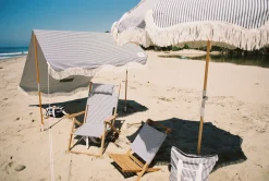 The Premium Beach Tent - Lauren'S Navy Stripe^Business & Pleasure Co. Discount