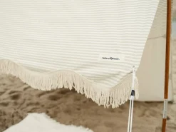 The Premium Beach Tent - Lauren'S Sage Stripe^Business & Pleasure Co. New