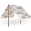 The Premium Beach Tent - Vintage Black Stripe^Business & Pleasure Co. Fashion