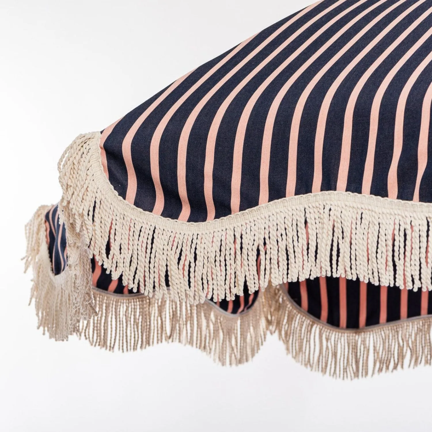 The Premium Beach Umbrella - Monaco Navy And Pink Stripe^Business & Pleasure Co. Discount