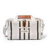 The Premium Cooler Bag - Monaco Black Stripe^Business & Pleasure Co. Discount