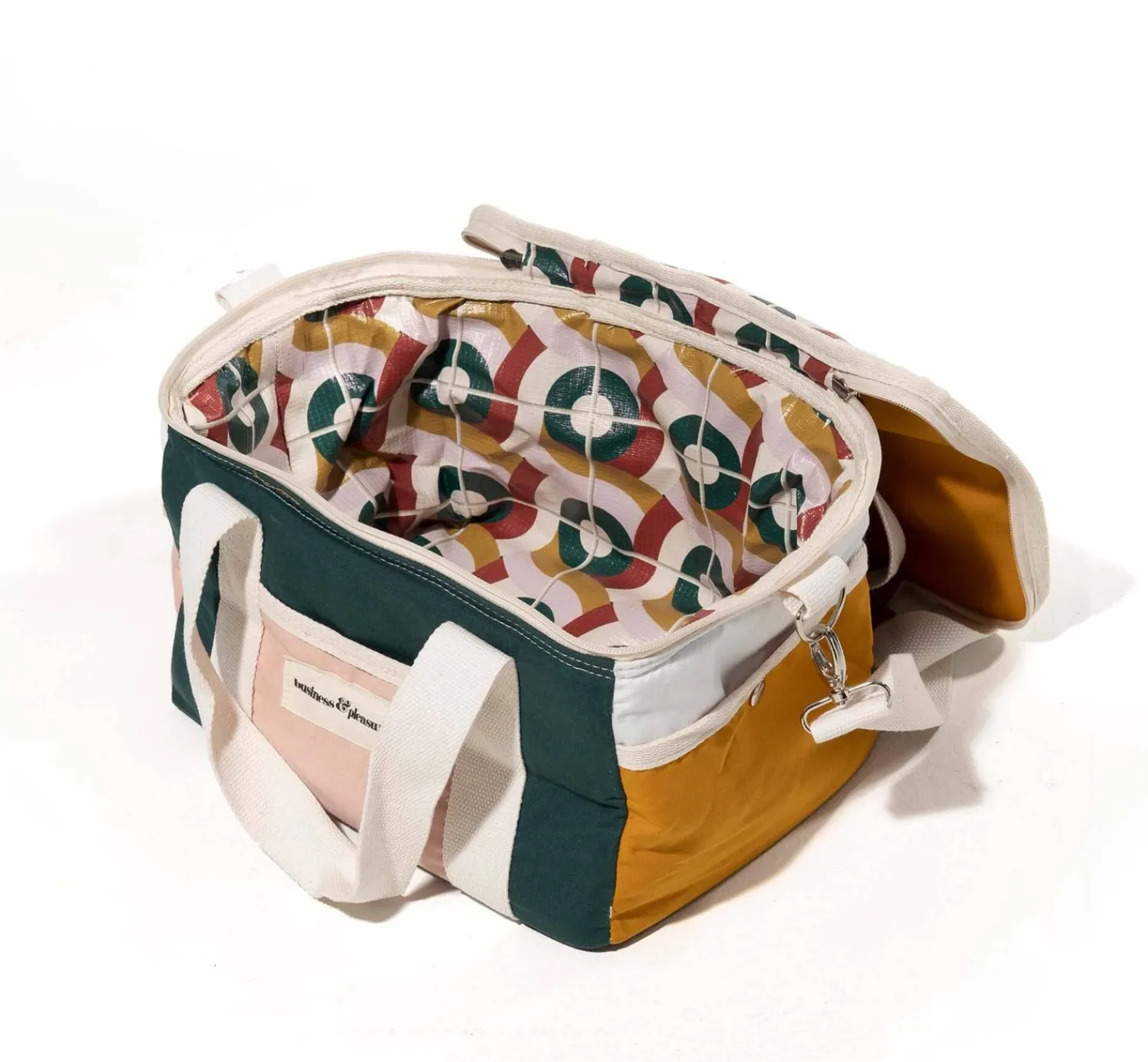 The Premium Cooler Bag - 70'S Panel Cinque^Business & Pleasure Co. Discount