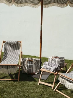 The Sling Chair - Lauren'S Navy Stripe^Business & Pleasure Co. Fashion