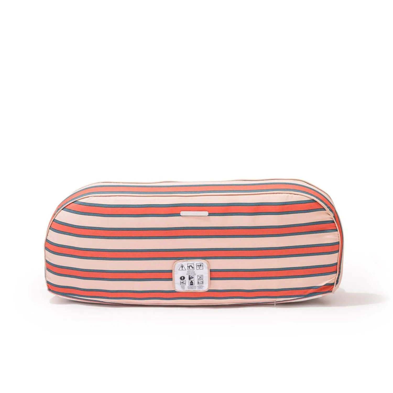 The Xl Pool Lounger - Bistro Dusty Pink Stripe^Business & Pleasure Co. Fashion