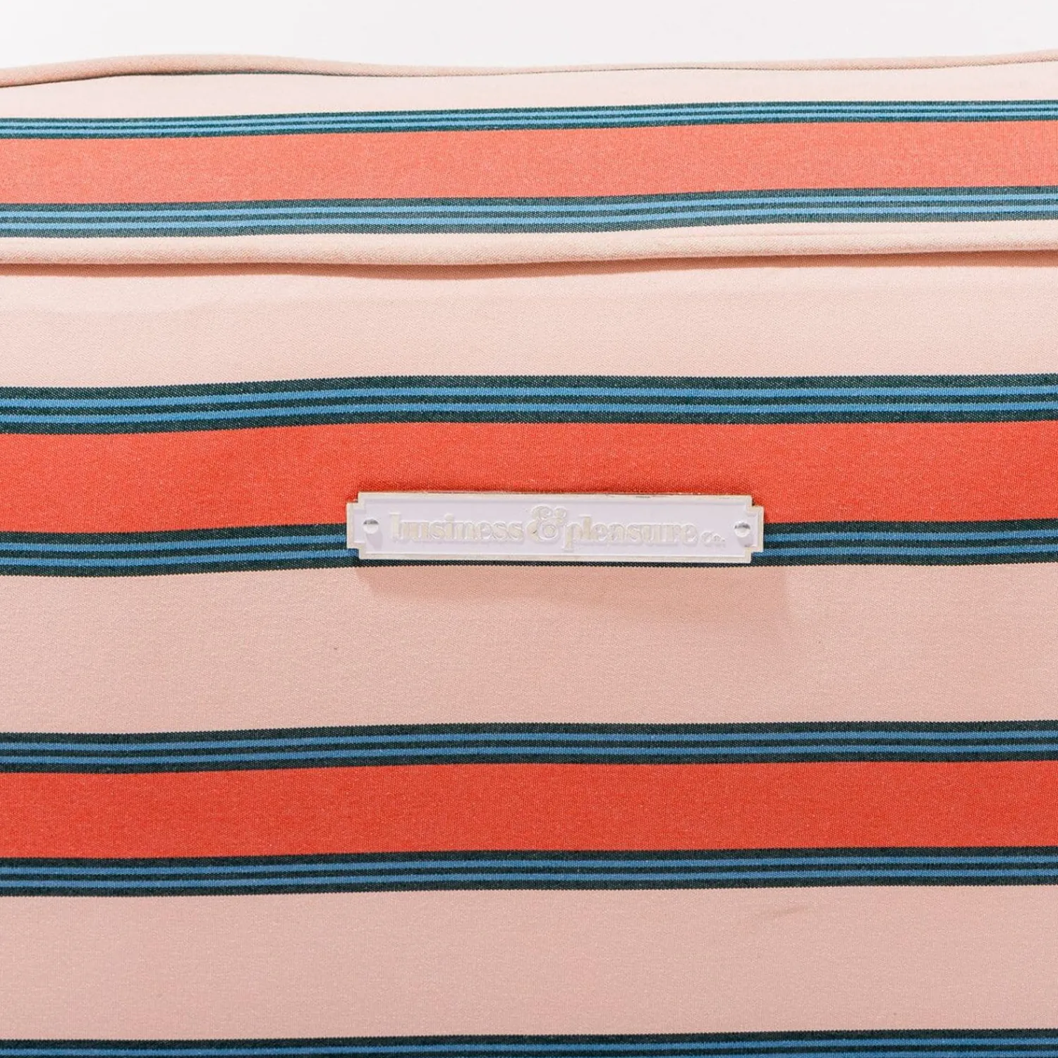 The Xl Pool Lounger - Bistro Dusty Pink Stripe^Business & Pleasure Co. Fashion